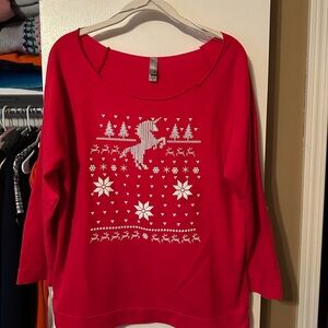 Unicorn Vibrant Red Tee